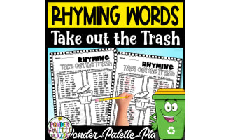 Rhyming Words – Take Out the Trash Activity
