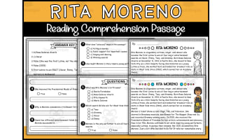 Rita Moreno Reading Comprehension Passage and Questions
