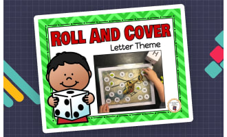 Roll and Cover Letters game