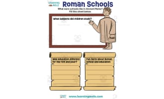 Roman Schools Activity