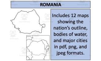 Romania Map Resoures