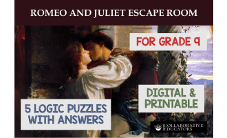 Romeo and Juliet Escape Room - Grade 9