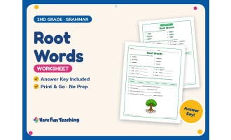 Root Words Worksheet – 2nd Grade Prefixes & Suffixes Practice