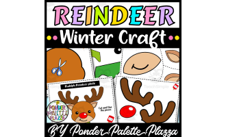 Rudolph Reindeer Craft - Winter Craft