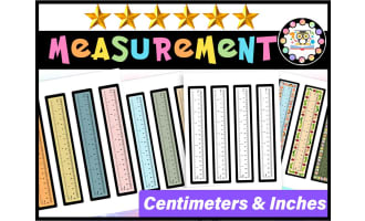Ruler Measurement Tools | Rulers Whole Inch and Centimeter Increments