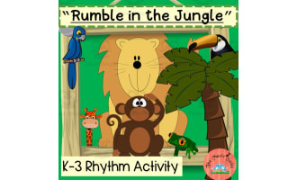 Rumble in the Jungle Rhythm Activity