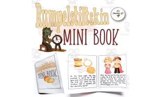 Rumpelstiltskin Foldable Mini Book Set Grade 1 2 3 ELA READING