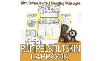 Rumpelstiltskin Lapbook Project Reading & Writing Grades 3 4 5 ELA