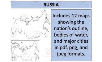 Russia Map Resources