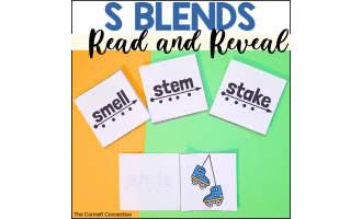 S Blends Read and Reveal Blending Cards