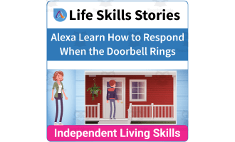 Safety Life Skills: Alexa Learn How to Respond When the Doorbell Rings