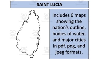 Saint Lucia Map Resources