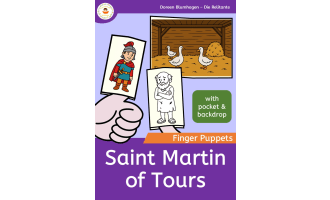 Saint Martin of Tours – Finger Puppets and Backdrops