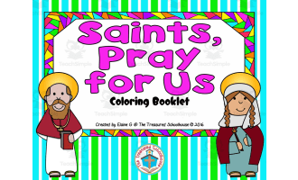 Saints Coloring Booklet