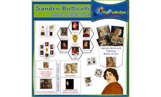 Sandro Botticelli Interactive Foldable Booklets – EBOOK