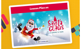 Santa Claus Is Coming to Town – Lesson Plan & Worksheet (Grades 1–5)