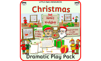 Santa's Workshop Dramatic Role Play Pack