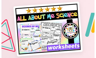 Science All About  Worksheet | First Day of School All About Science