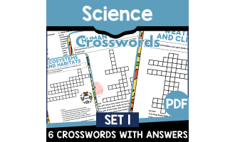 Science Crosswords - Set 1 (PDF)