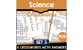 Science Crosswords - Set 3 (PDF)