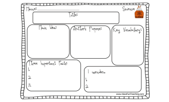 Science Graphic Organizer Worksheet