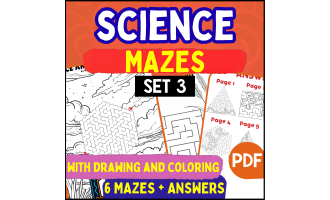 Science Mazes - Set 3 (PDF)