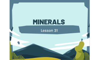 Science Reading Comprehension Passage: Minerals PPT