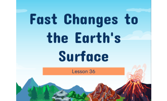 Science Reading Passage: Fast Changes to the Earth's Surface PPT