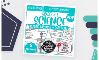 Science Reading Passages on Electricity and Magnets (PDF)