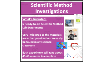 Scientific Method Experiments Bundle
