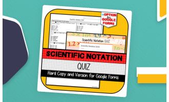 Scientific Notation QUIZ