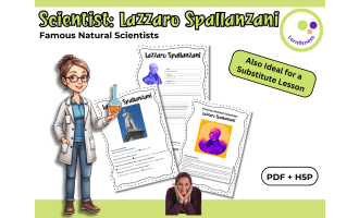 Scientist Lazzaro Spallanzani Fact Sheet, Quiz + Interactive Exercises