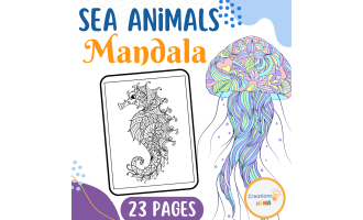 Sea Animals Mandala