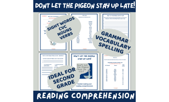 Second Grade Reading Comprehension - Don't Let the Pigeon Stay up Late