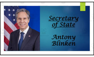 Secretary of State Antony Blinken Biography PowerPoint