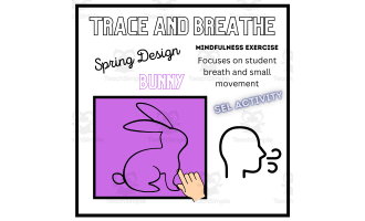SEL: BUNNY Mindfulness Breathing Calming Activity