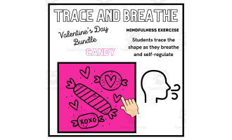 SEL: CANDY Mindfulness Breathing Calming Activity Valentine's Day