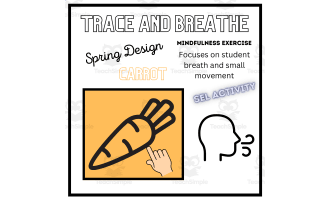 SEL: CARROT Mindfulness Breathing Calming Activity