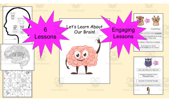 SEL Lesson-Parts Of My Brain! (6 Lessons)