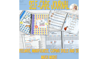 Self Care Journal, Mindfulness Journal, SEL Journal for Kids