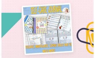 Self Care Journal, Mindfulness Journal, SEL Journal for Kids