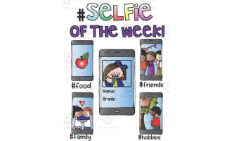 Selfie of the Week Activity Pack