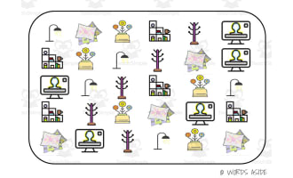 Semantic Themed Activity Boards Set 15: HOUSEHOLD DECOR