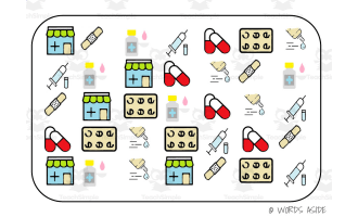 Semantic Themed Activity Boards Set 22: MEDICATION