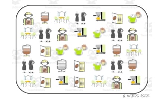 Semantic Themed Activity Boards Set 36: RESTAURANT ITEMS