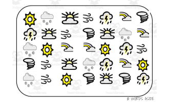 Semantic Themed Activity Boards Set 37: WEATHER