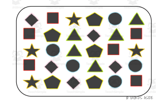 Semantic Themed Activity Boards Set 40: 2D SHAPES