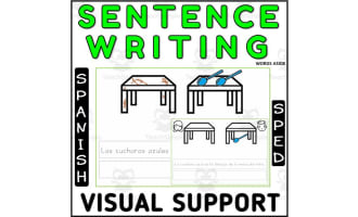 Sentence Building Visual Structure Spanish Center 2