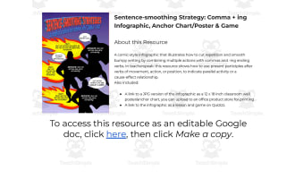 Sentence-Smoothing Strategy: Comma + ing