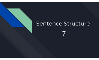 Sentence Structure Sample - Grades 1-2 Grammar (PPT)
